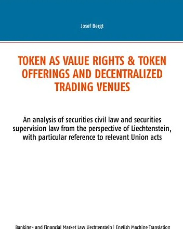 Tokens as dematerialized securities