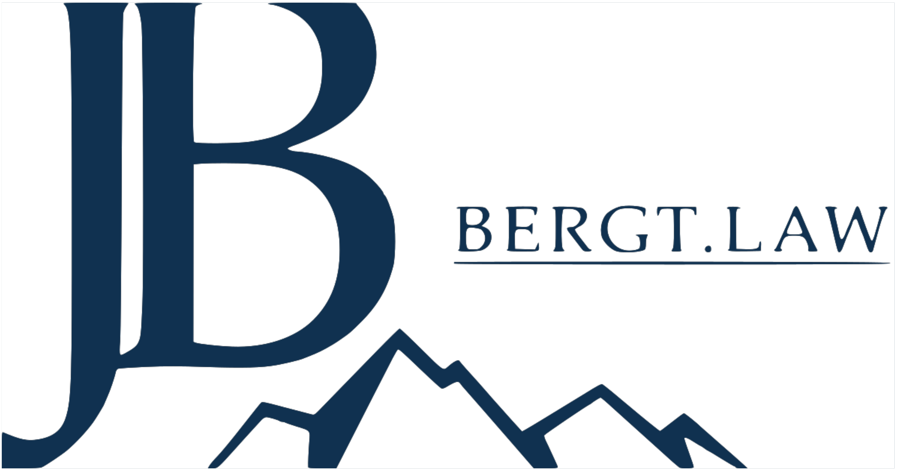 Bergt Law Logo Inverted